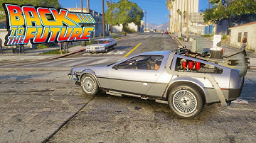 GTA 5 - BACK TO THE FUTURE = SAN ANDREAS
