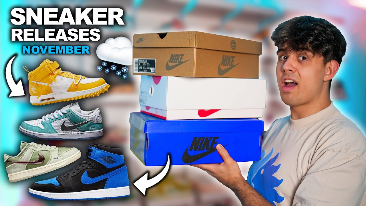 TOP 10 Sneaker Releases im NOVEMBER! 👟🗓️ - YouTube