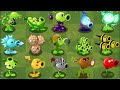 Plants Vs. Zombies Final Boss | All Pea Plants vs Gargantuar Zombies 2