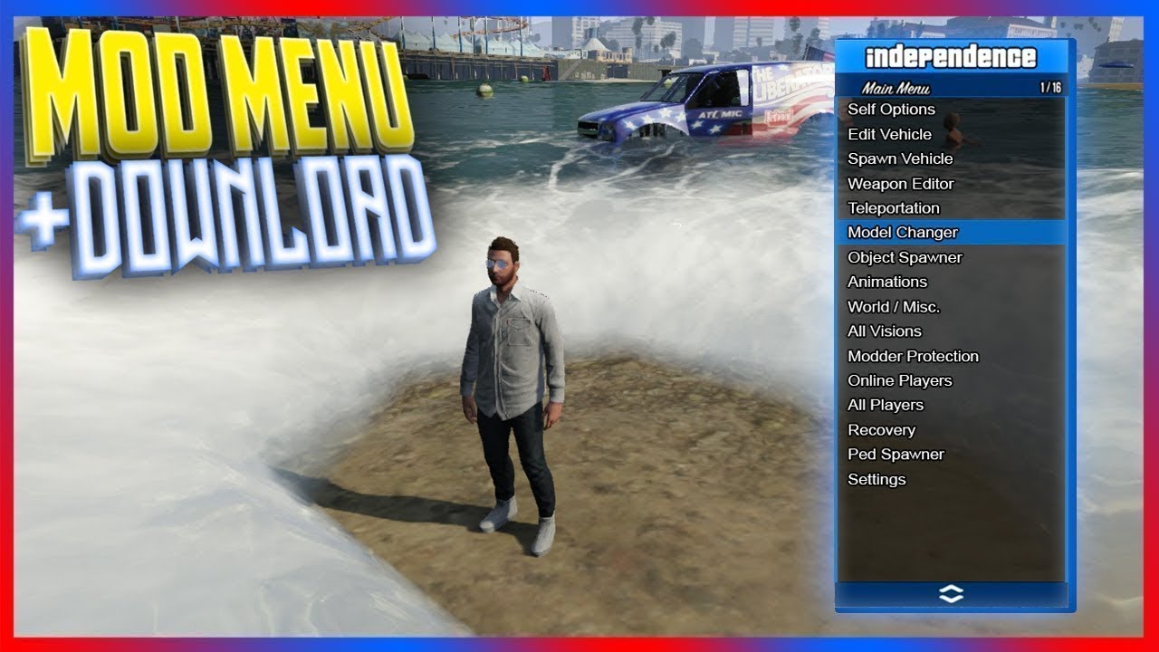 GTA 5 - Free Mod Menu - Independence V1.6 Sprx