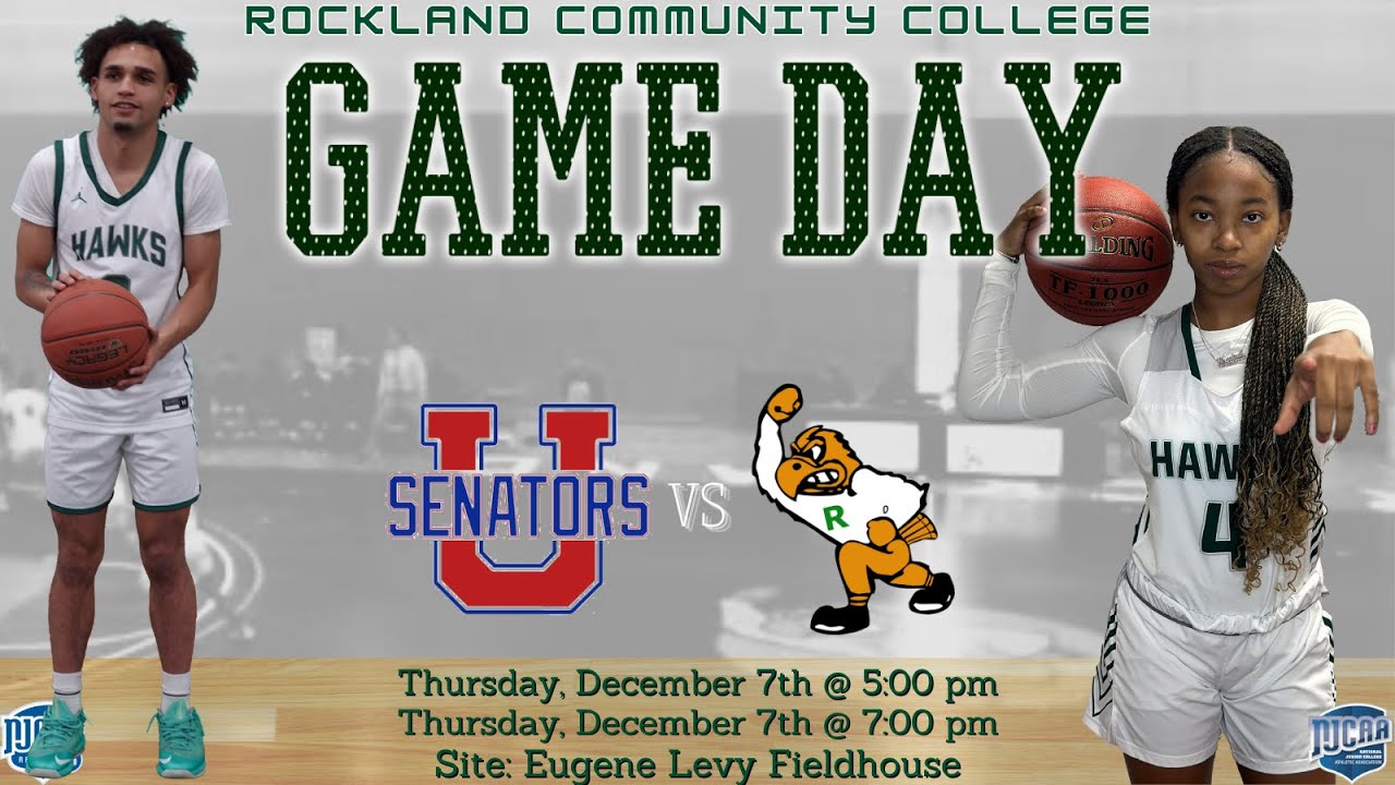 Ulster County Community College vs Rockland Hawks Men's Basketball