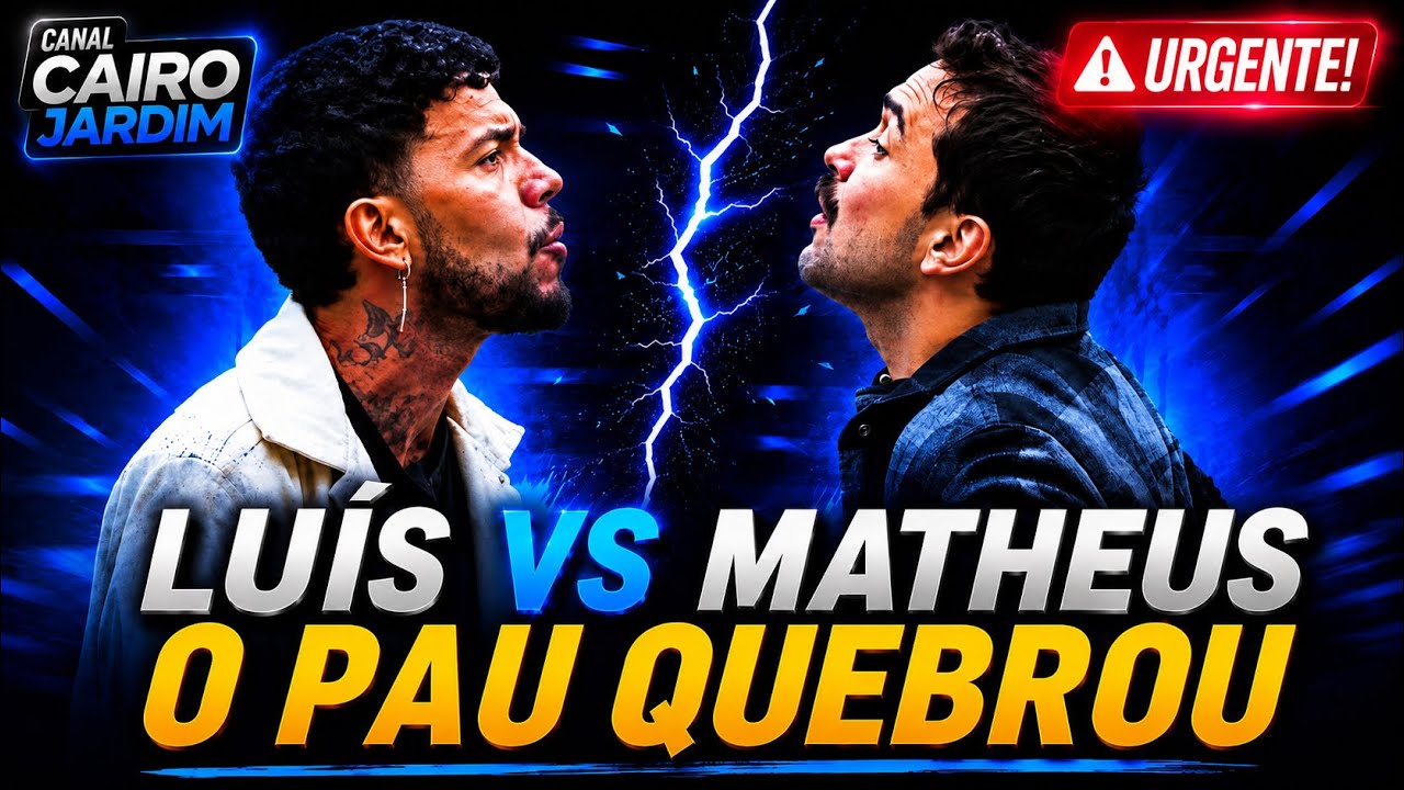 🚨BRIGA COMPLETA: LUIS E MATHEUS QUASE SAEM NO TAPA NA CASA DO PATRÃO ...