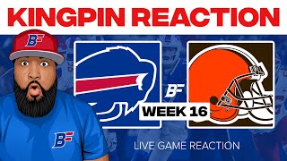 NFL WEEK 16 FAN REACTION - Buffalo Bills vs Cleveland Browns 🔥 LIVE PLAY BY PLAY