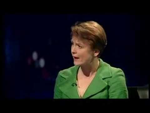 Gordon Brown sends Yvette Cooper, like a lamb to the slaughter, on Newsnight to defend the 10p tax U-turn by the Prime Minister. Turns out she doesn't know how many people will be affected or how they're going to pay for helping them out. What a surprise.