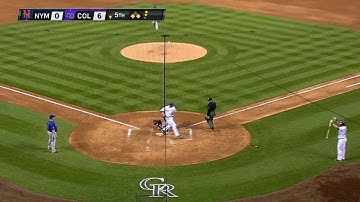 NYM@COL: Dickerson slaps an RBI triple down the line