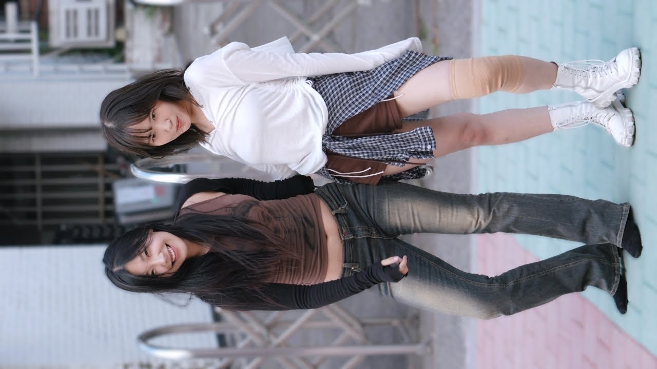 댄스팀 춤추는아이들 혜수&현지 - 달리 (효린) @240922 홍대 버스킹 직캠