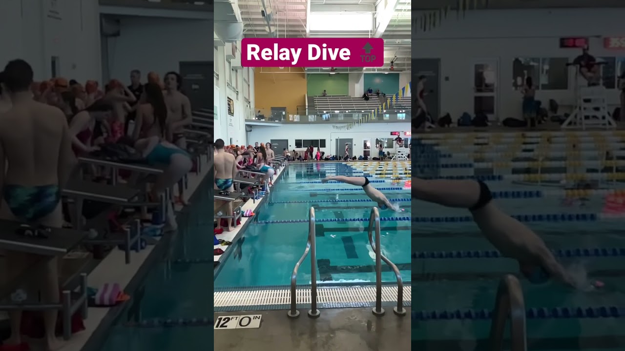 Watch Best Relay Dive Ever!! slow-mo) on YouTube Watch Best Relay Dive Ever!! slow-mo) on YouTube