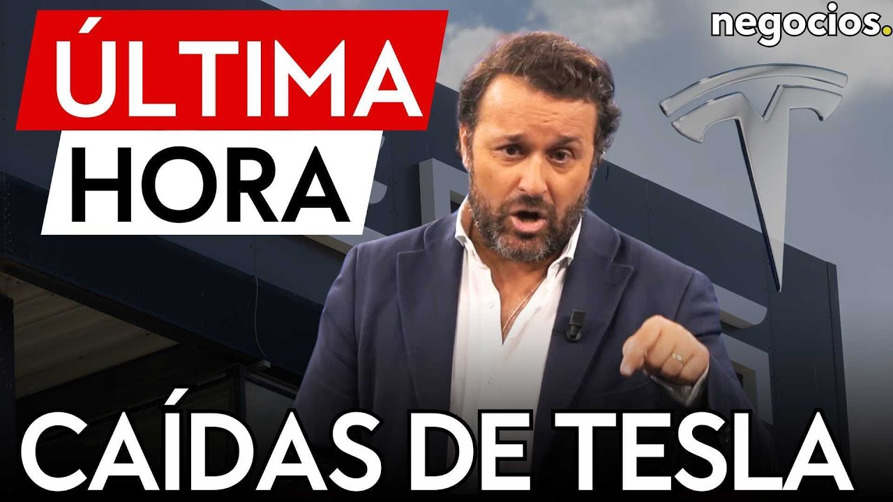 Las ventas mensuales de Tesla en Europa caen a la mitad