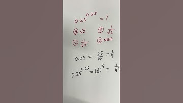 Exponent Math Simplification  #themathscholar23  #matholympiadquestion #exponents #exponenttricks