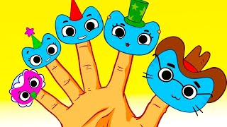 Finger Family Song | Kit and Kate - Nursery Rhymes Russian