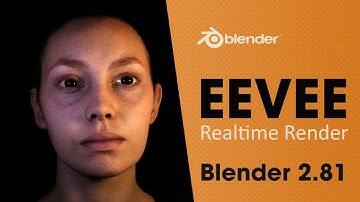 Realtime Realistic Skin Rendering - Eevee | Digital Emily | Work File Walkthrough