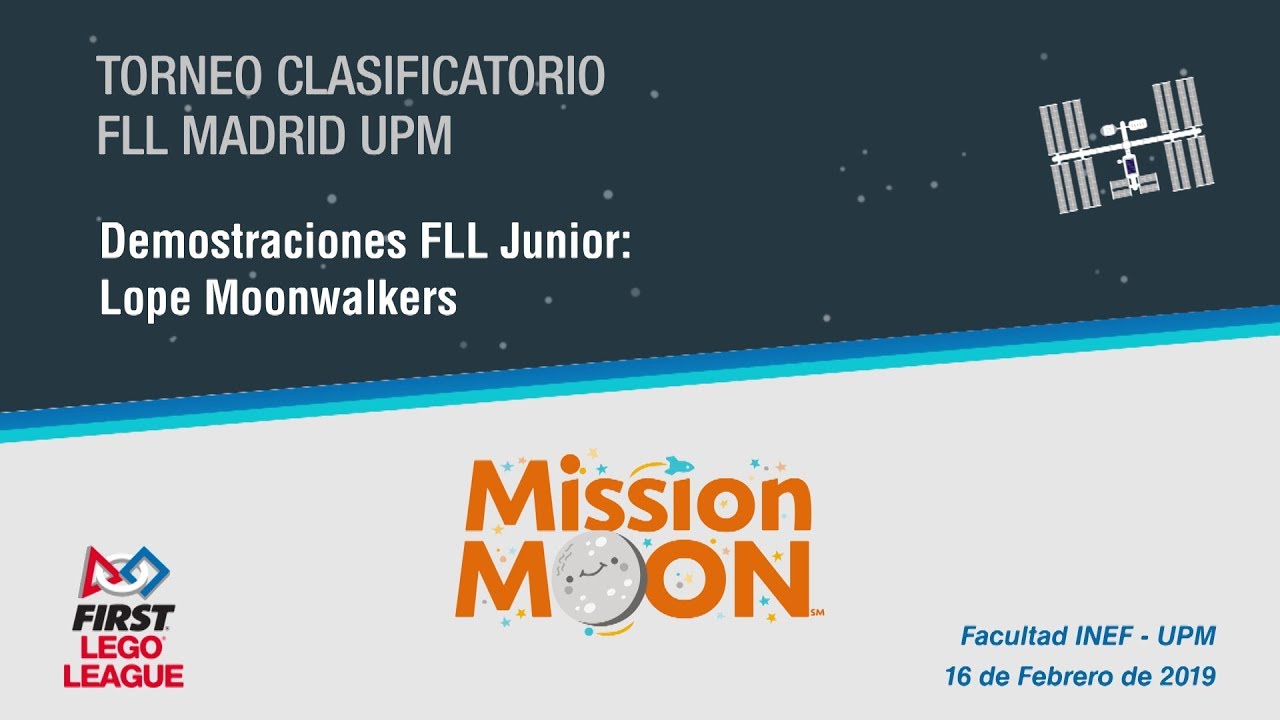 FLL Junior: Lope Moonwalkers politécnica slp