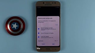 Battery saving modes on Samsung J7 Pro Android 9 screenshot 2