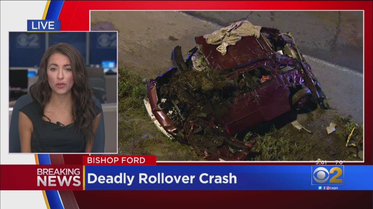 Deadly Rollover Crash On Bishop Ford Freeway Shuts Down Lanes Near 130th Street