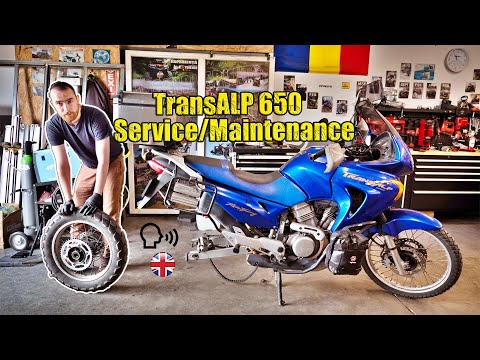 TransALP 650 Service/Maintenance - O-rings between the cylinders, coolant Bearings, Oil, Air Filter