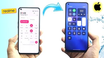 Enable iPhone 14 Pro/Max New Control Center in Any realme & Oppo device | realme UI 3.0 to iOS 16 ⚡⚡