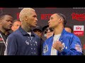 Conor Benn REFUSES TO BREAK Staredown with Regis Prograis — INTENSE Face Off