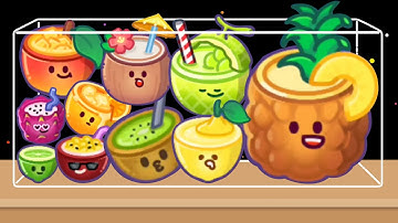 STAR FRUIT JUICE - Watermelon Game, 2048 Chain: Fruit Merge, 2048 Suika (Freeplay, ASMR Games)