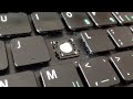 How to remove and replace a key on Acer Aspire laptop keyboard.