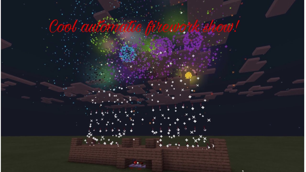 How to make a cool automatic firework show! - YouTube