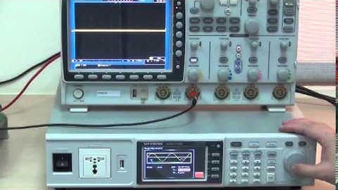 GW Instek APS-7000 AC Power Source - Surge/Dip Control Function