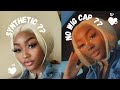 DETAILED// $60 613 SYNTHETIC LACE FRONT MELT // NO BALD CAP METHOD (+ Wig Review)