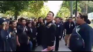 MENOLAK KORLAP T ( JJ ). LAMBANG MILIK  PSHT pimpinan MAS MOERJOKO DAN MAS ISSOEBIANTORO