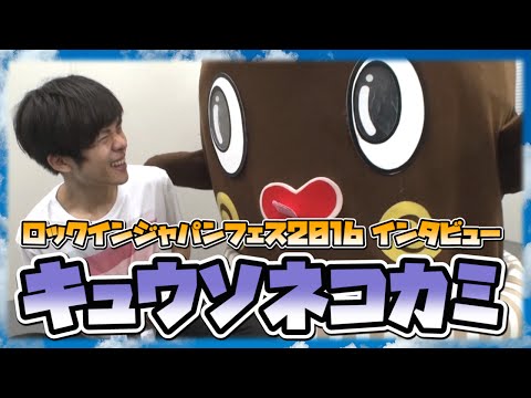 キュウソネコカミ 【 ROCK IN JAPAN FES. 2016 】 ねばねばTV ロッキン ロックインジャパン のびーるニュース ヤマサキ セイヤ【nebaarukun】