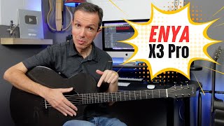 Enya X3 Pro - Full Size Carbon Fiber Guitar (Review by Walter Rodrigues Jr.)