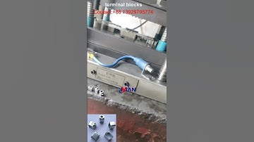 terminal block manufacturing terminal pressing machine and mold#terminal #electric #manufacturing