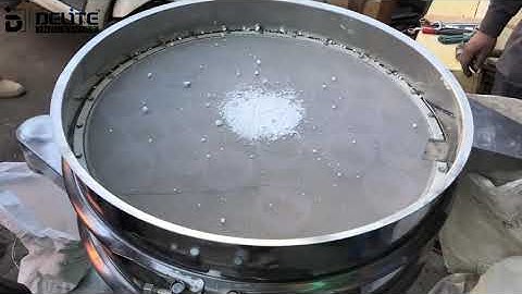 Delite |circular vibratory separator & screener for |de-dusting | delumping |Scalping| shifting