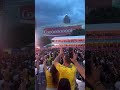 Brazil fans celebrate Cunha’s goal vs. Haiti 🇧🇷