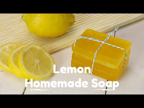 Lemon Homemade Soap