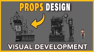 VISUAL DEVELOPMENT : Props Design Iteration (Table)