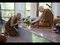 Pah bah ceremony with ajahn jayasaro