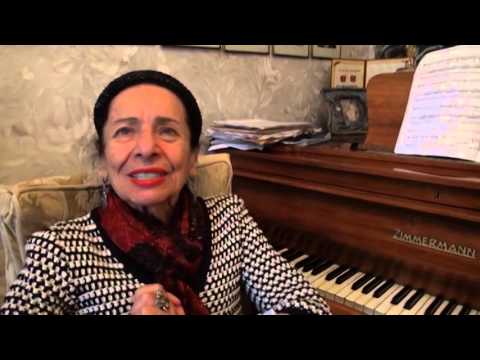 მედეა ამირანაშვილის მილოცვა ოპერისა და ბალეტის თეატრს