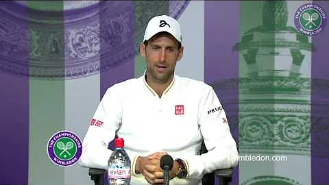Novak Djokovic first round press conference