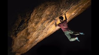 Jimmy Webb climbs Lucid Dreaming 8C+