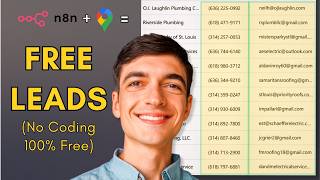 FREE B2B Leads from Google Maps in 7 Minutes | Step-By-Step with n8n