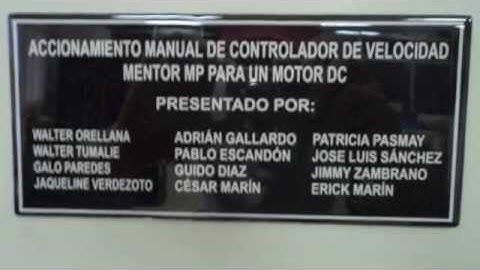 II Término 2011-Paralelo 2-Proy.MENTOR MP.-Parametrización-1 PRESENTACIÓN