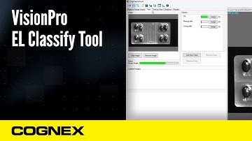 VisionPro EL Classify Tool | Cognex Support