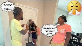 KICKING MY DAUGHTER OUT PRANK ON MY WIFE