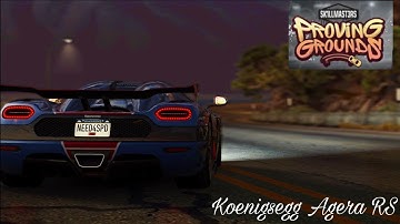 NFS No Limits Winning Koenigsegg Agera RS