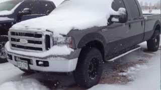 6 7 cummins vs 7 3 powerstroke cold start