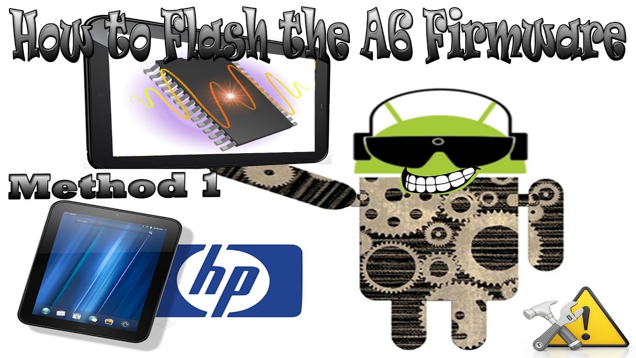 How to fix/flash the A6 firmware Battery Drain Problem on the HP