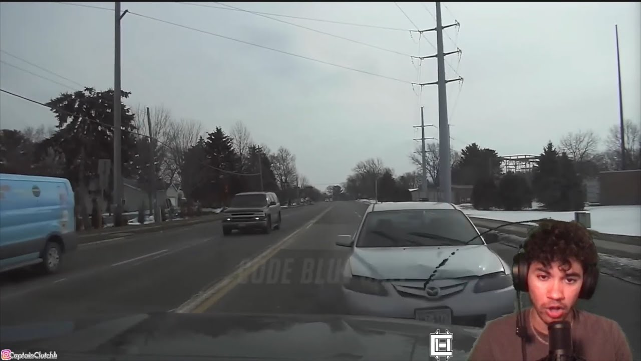 Drunk Driver Crashes Head On into Police Car.. - YouTube