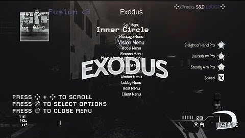 [Mw3/1.24] Exodus SPRX Mod Menu +Download