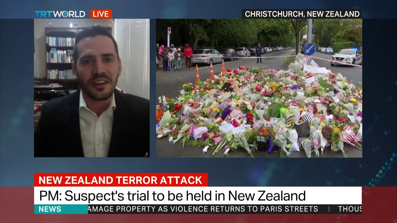 New Zealand: Christchurch terrorist attack newspaper mockup