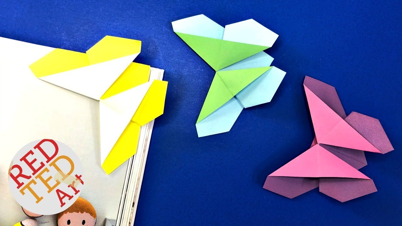 How to Make a Folded Paper Butterfly