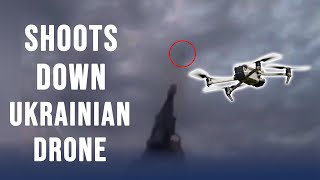 Russian soldier shoots down a FPV drone with a shotgun | Inside The Front Line